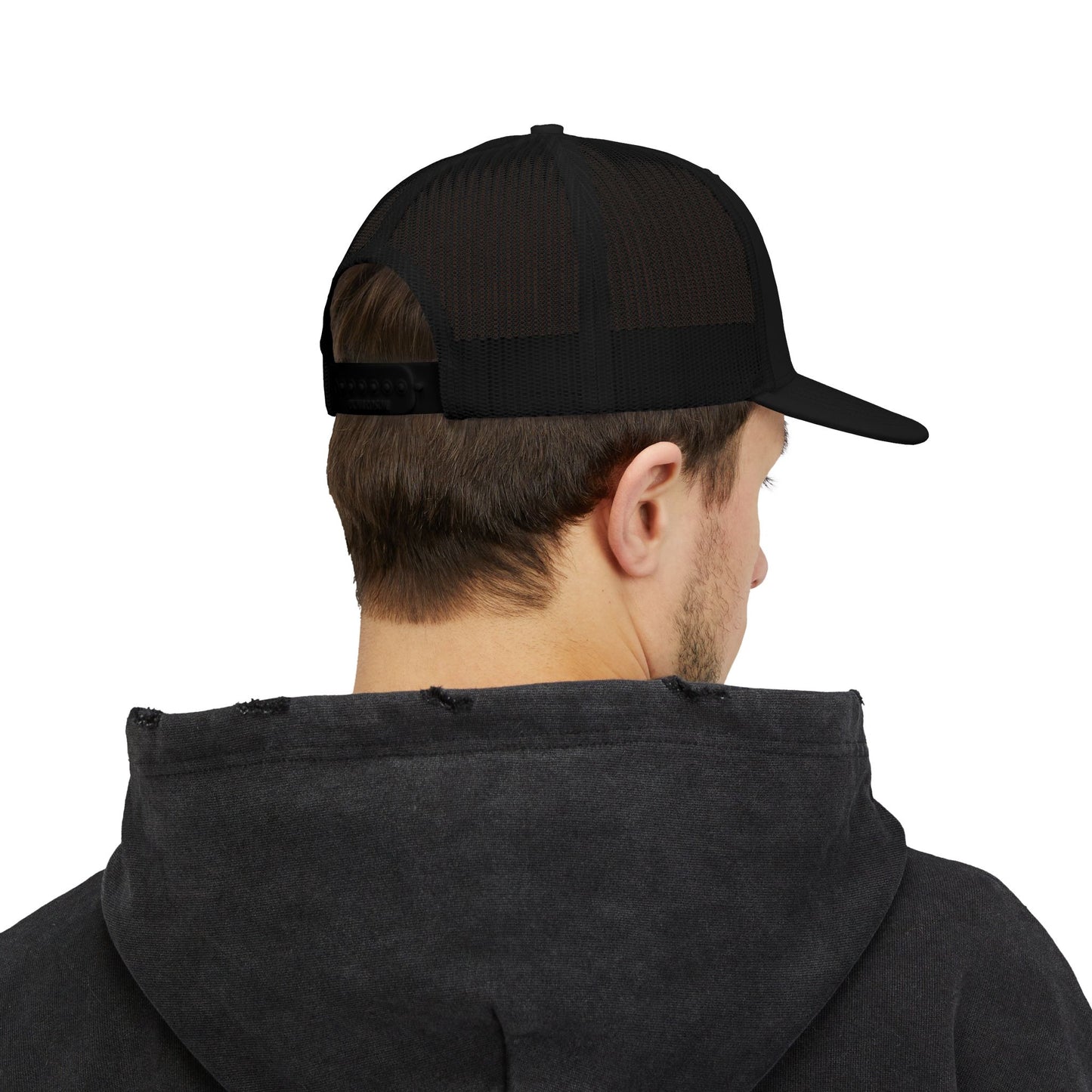 Snapback Trucker Cap – Vintage 'Thrash Pro Shops' Raccoon Logo Hat