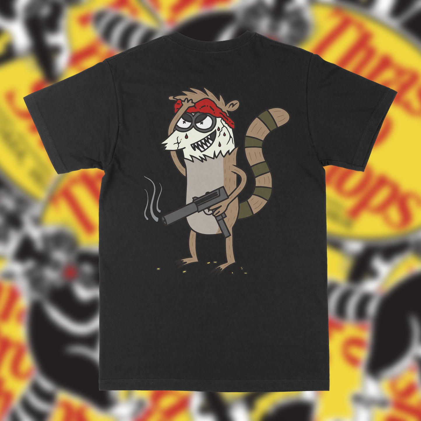 Thrash Panda Rigby Tee